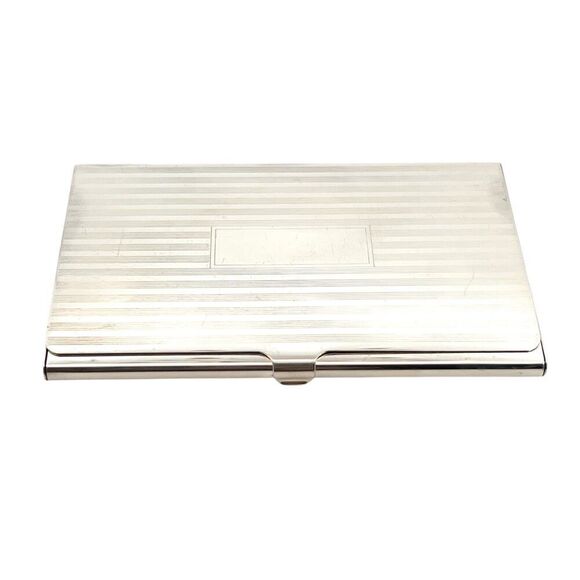 Tiffany & Co Estate Business Card Holder Sterling Silver 58.1g TIF759 - Picture 8 of 15